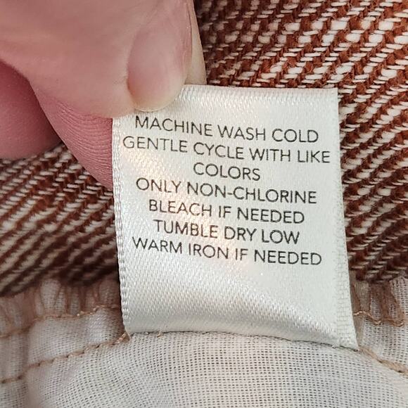 NWT CJ Banks The Perfect Pant Red Plaid Trouser Relaxed Fit Women Plus Pants 16W - Picture 4 of 10